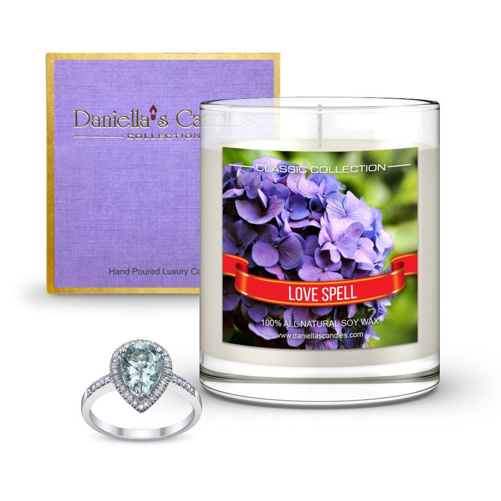 Love Spell Jewelry Surprise Candle